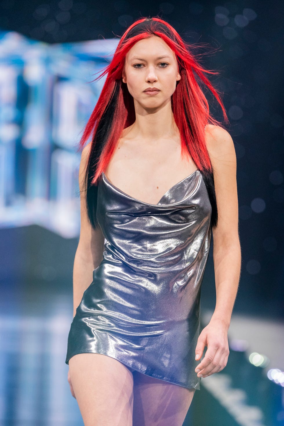 runway red hair