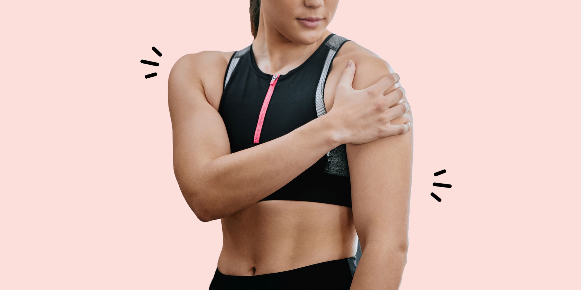 The bra strap shoulder exercise 