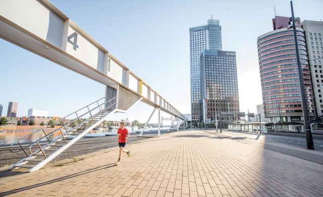 Rotterdam, hardlooproutes, variatie, dagelijks rondje