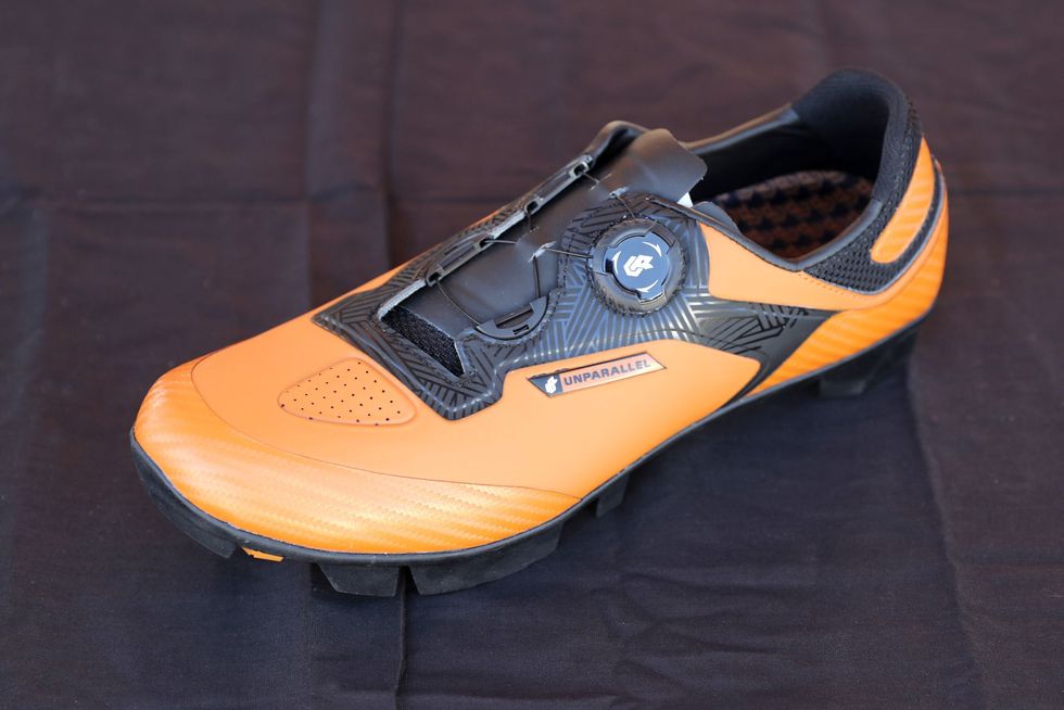 Footwear, Shoe, Orange, Yellow, Outdoor shoe, Walking shoe, Athletic shoe, Cycling shoe, Sneakers, Bicycle shoe, 
