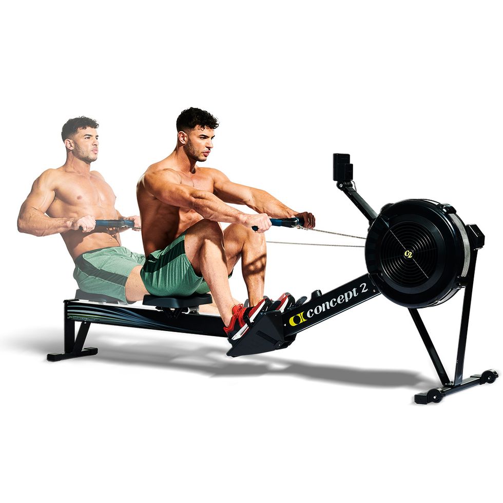 exercise machine, exercise equipment, indoor rower, sports equipment, muscle, bench, fitness professional, physical fitness, abdomen, free weight bar,