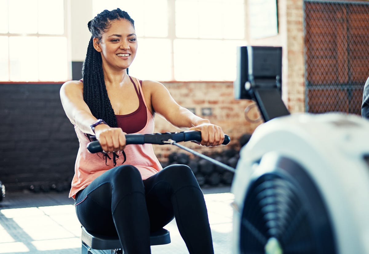 Rowing machine sprint online workout