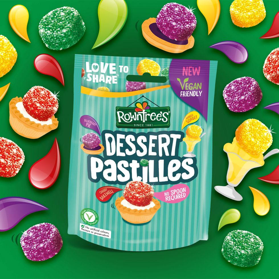 fruit pastilles now come in dessert flavours thanks to rowntree’s