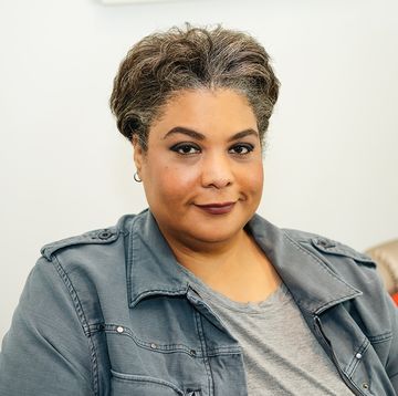 roxane gay smiling for the camera