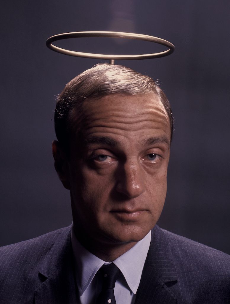 alternative picture of roy cohn for esquire cover 1968