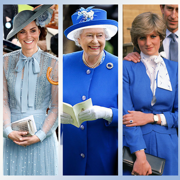 ロイヤルのブルーファッション　キャサリン皇太子妃　エリザベス女王　ダイアナ妃　ウィリアム皇太子　カミラ王妃　ソフィー妃