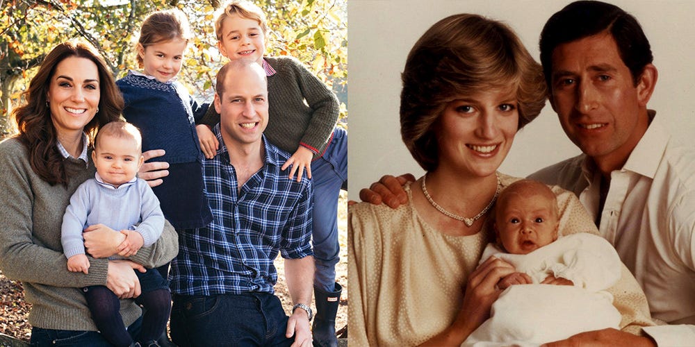 Royal Family Christmas Cards Through the Years British Royals Holiday