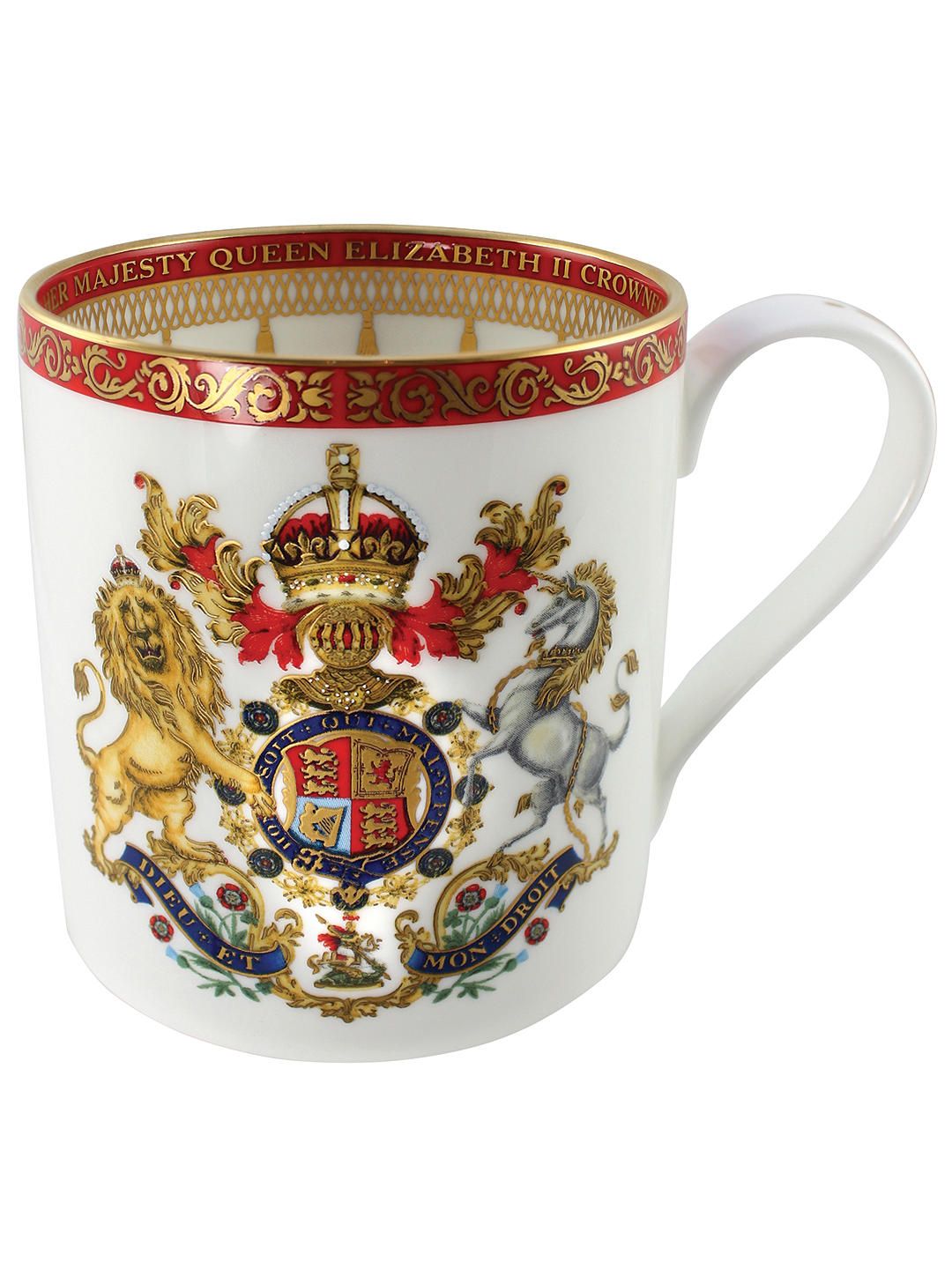 royal collection bone china coronation mug online at johnlewis 1539651715