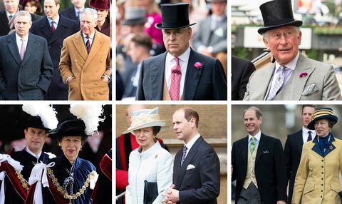 Prince Charles Princess Anne Prince Edward Prince Andrew