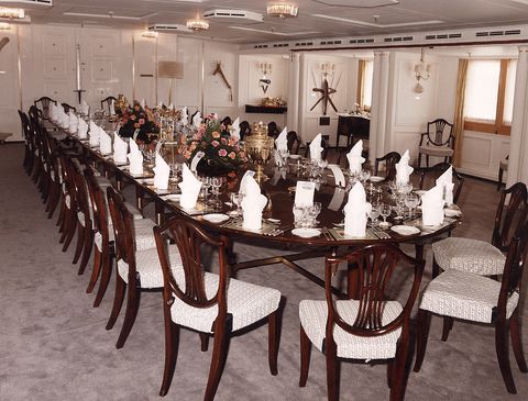 Royal Yacht Dining Room