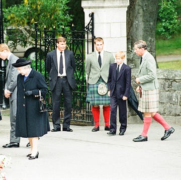 royal family balmoral church princess diana death