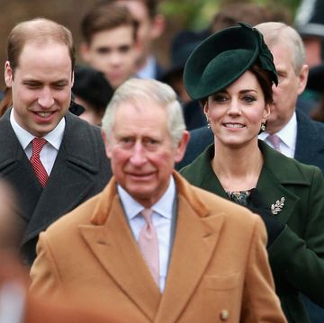 royal family heading to church on christmas day