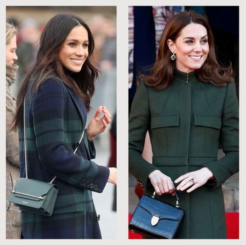 Kate Middleton, Meghan Markle & More Royals' Favorite Handbag Brands