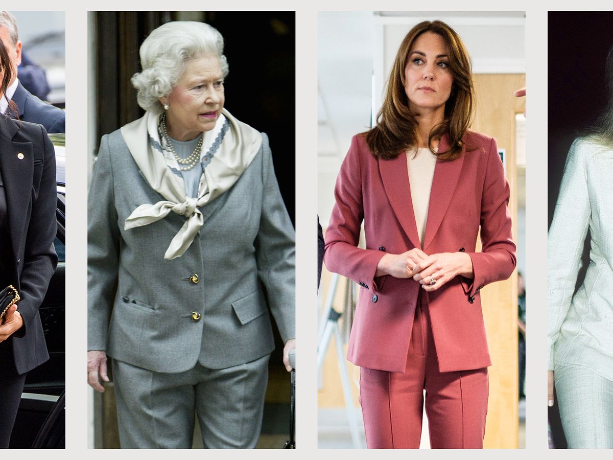 Kate Middleton Was All Business in a Pink Suit