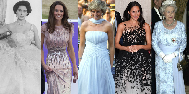 70 of the Greatest Gowns the Royal Family Has Worn Over Time