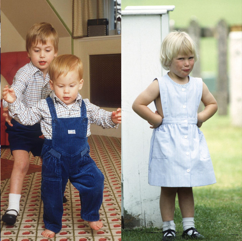 british royal kids '80 '90 photos
