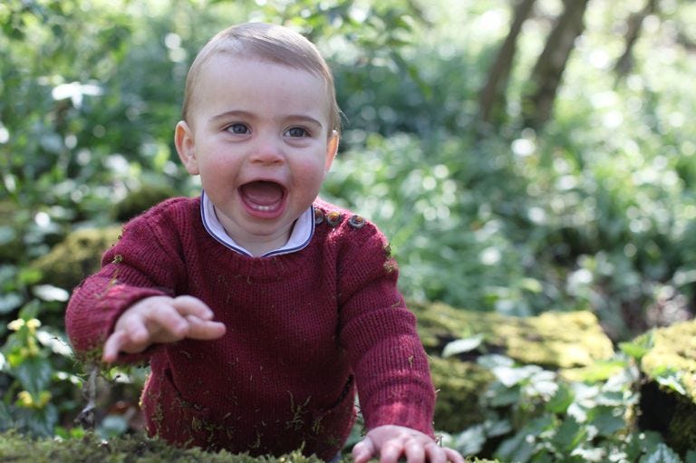 Prince Louis 1st birthday