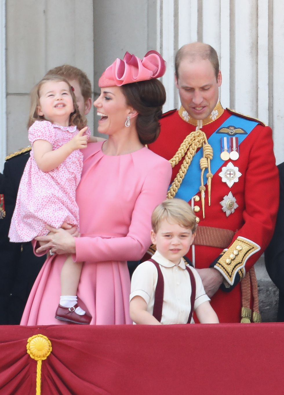 george charlotte trooping of colour