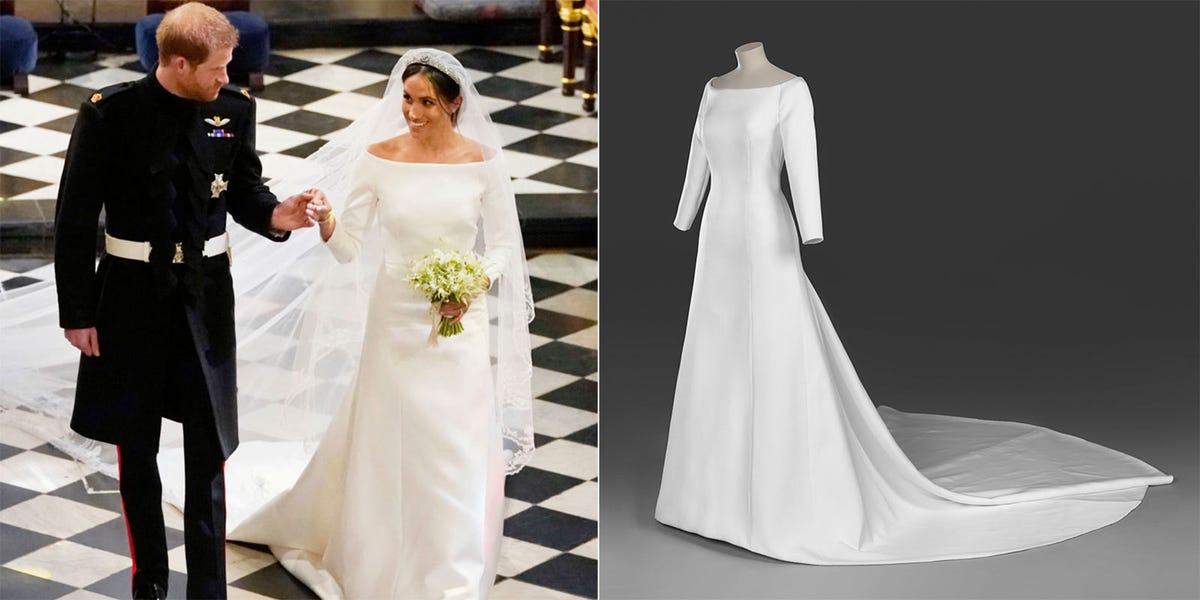 Meghan Markle's Wedding Dress On Display - Inside The Duke and Duchess Of  Sussex's Wedding Outfits Exhibition