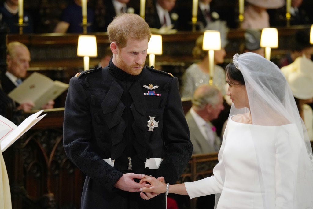 Royal Wedding - Body language expert analyses Prince Harry and Meghan ...