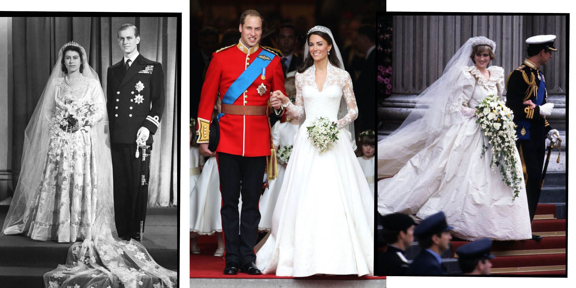 Ranking Every Royal Wedding Dress From Worst To First