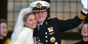 royal wedding of the prince willem alexander with maxima zorreguieta in amsterdam, netherlands on february 02, 2002