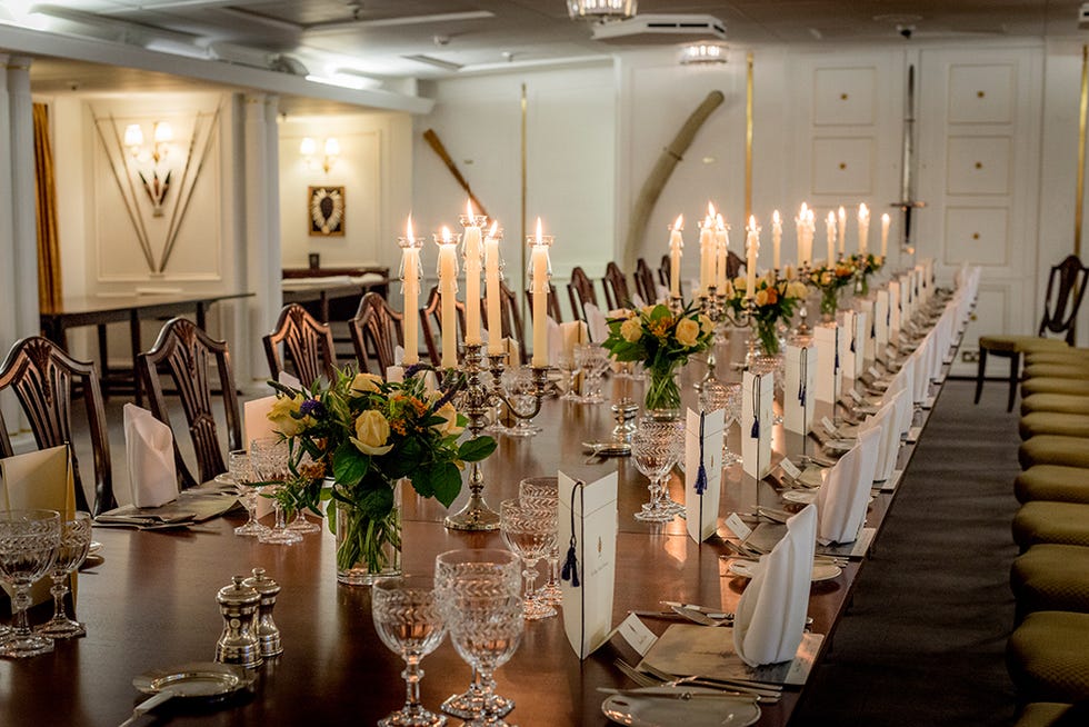 royal yacht britannia facts dining room