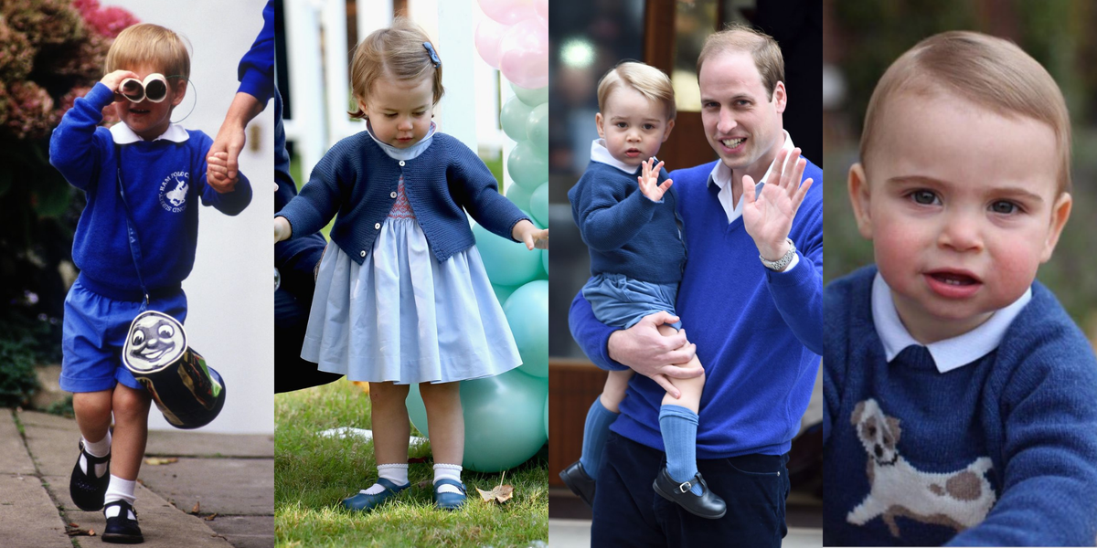 ジョージ王子もお似合い♡ 英国王室の子どもたちの歴代ロイヤルブルー