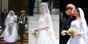 英王室の歴代花嫁がウェディングドレスに込めた思い