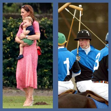 ポロ　試合　ロイヤルファミリー　英国王室　エリザベス女王　キャサリン妃　ウィリアム王子　ダイアナ妃　ヘンリー王子　ジョージ王子　シャーロット王女　フィリップ殿下