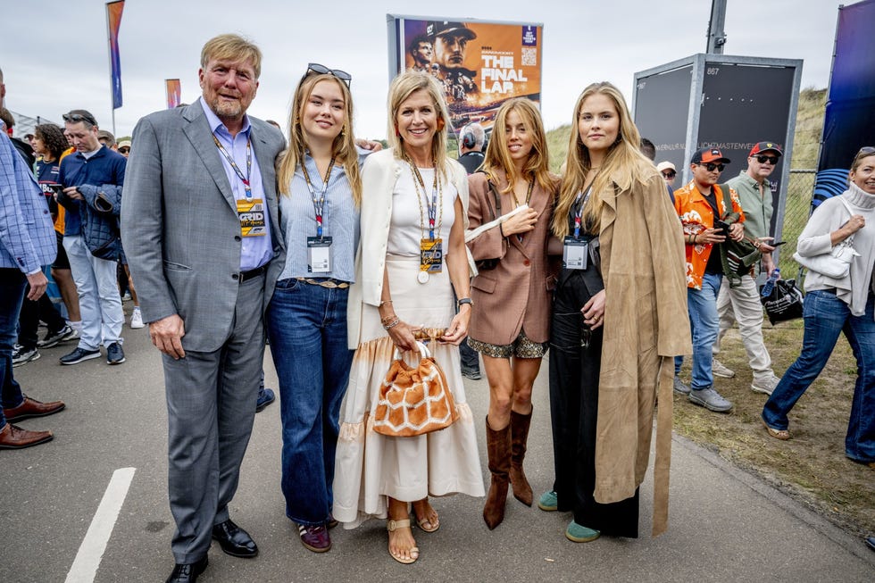 de koninklijke familie bij de dutch grand prix 2025