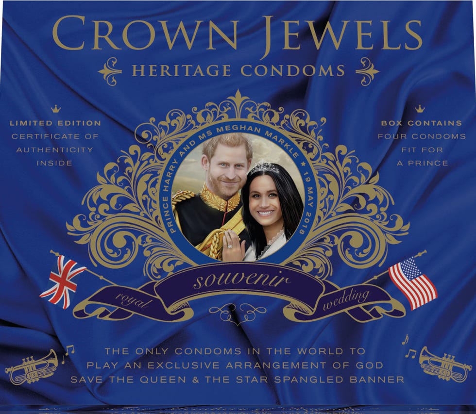 Royal wedding condoms