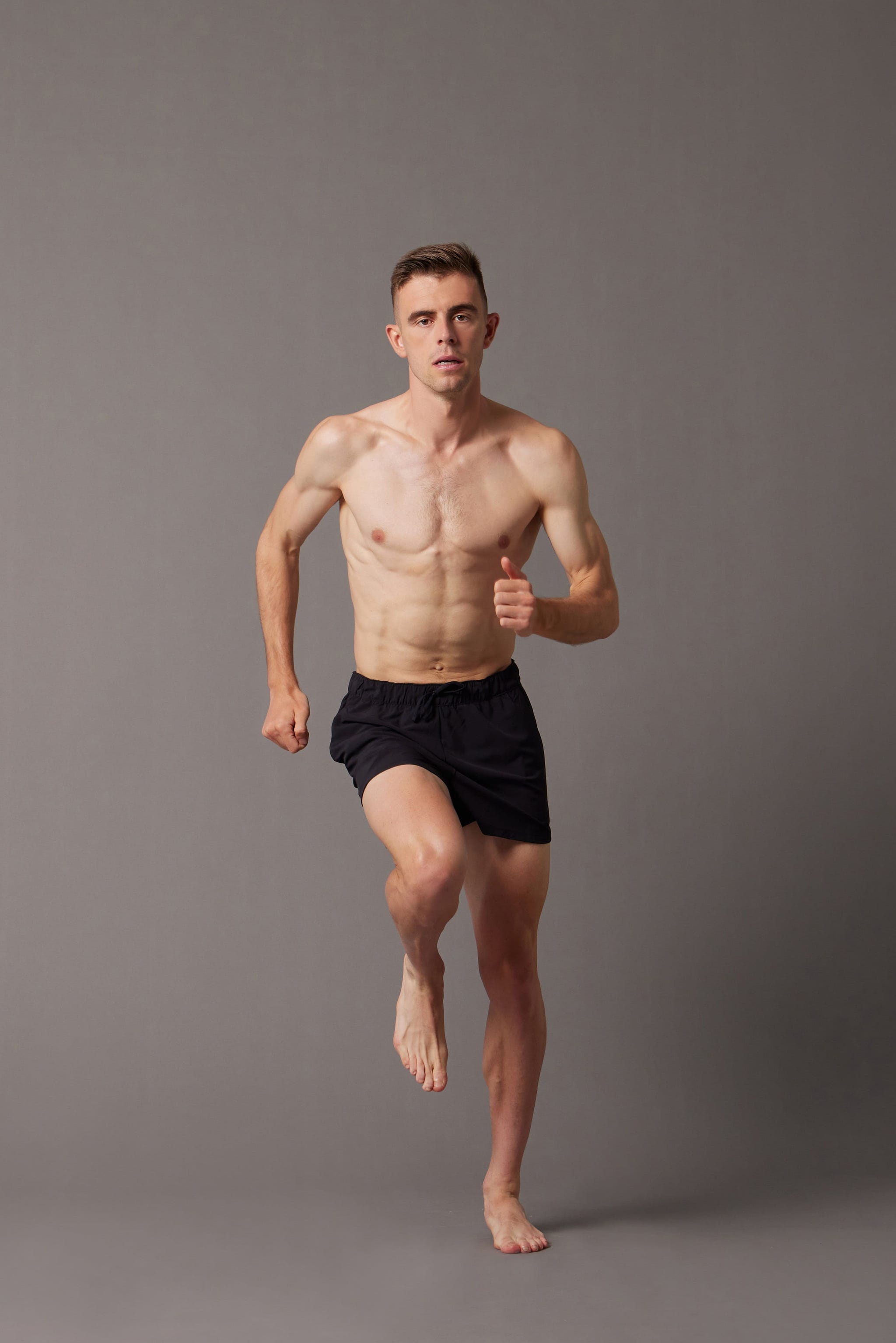a man wearing underwear