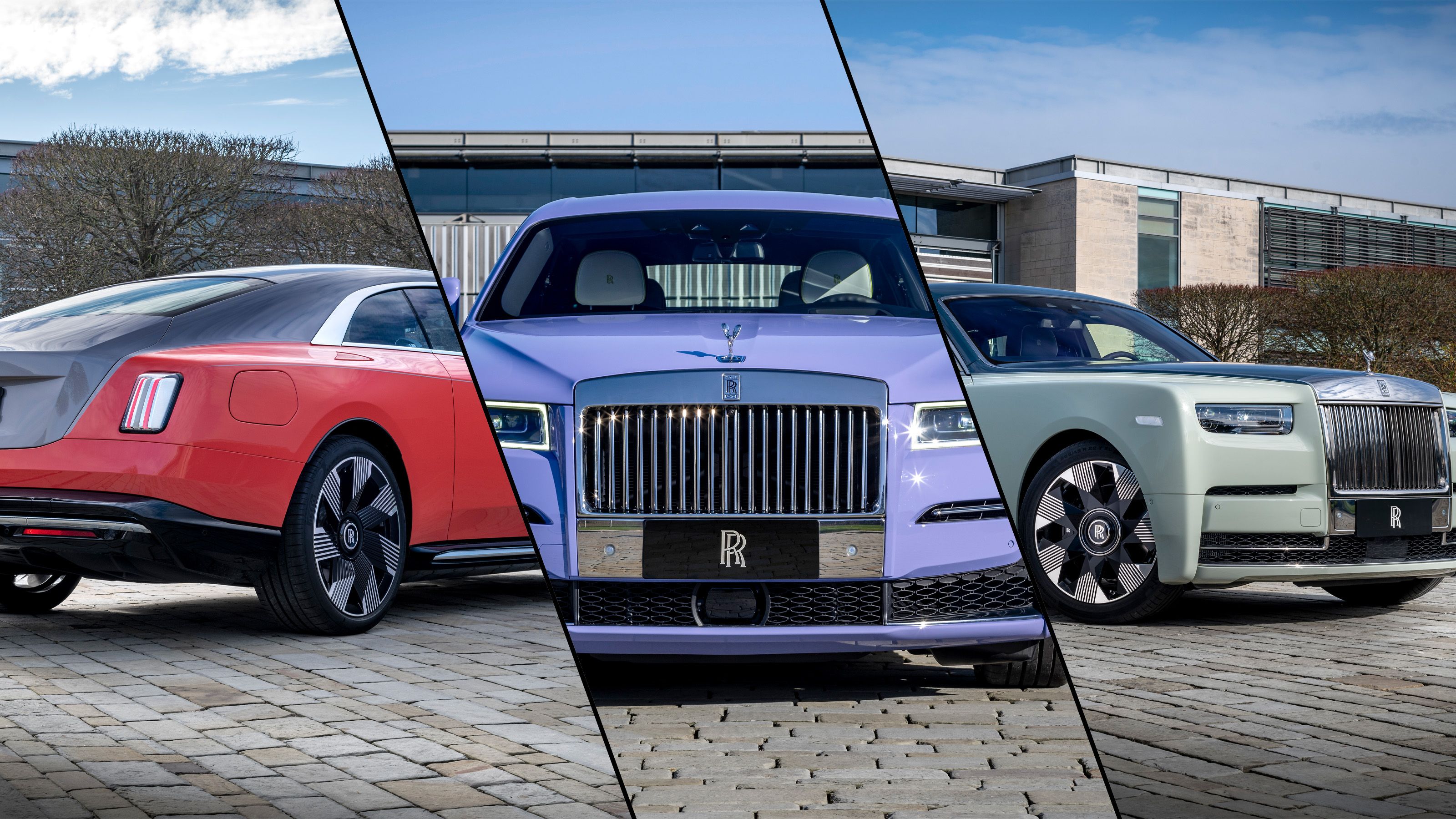 Rolls-Royce Reveals Three 'Spirit of Expression' Ultraluxury