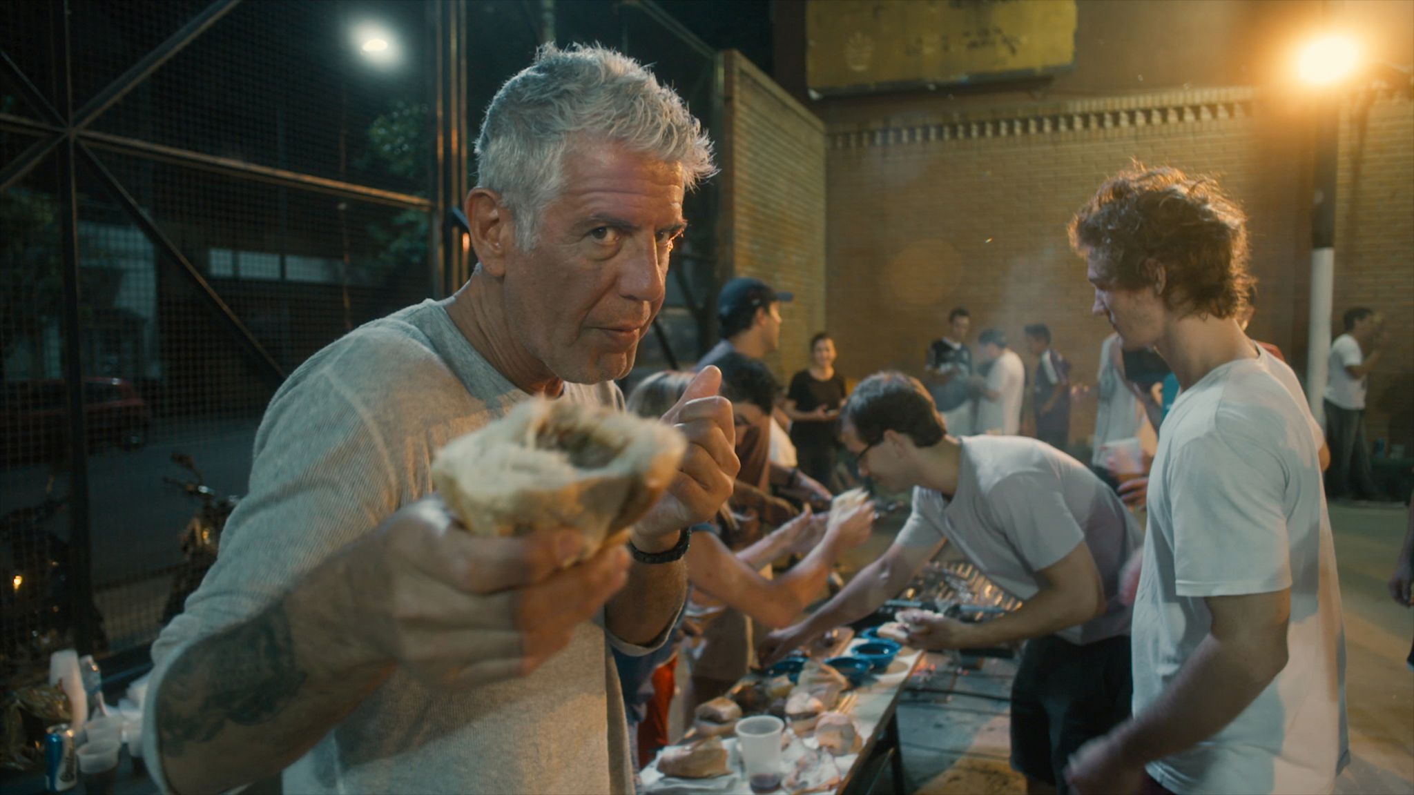 anthony bourdain stars in morgan neville's documentary, roadrunner, a focus features release courtesy of cnn  focus features