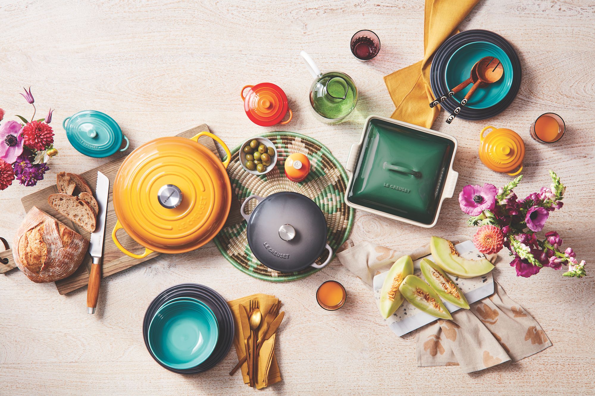 Le Creuset - All about Artichaut: This lush mood board was our top