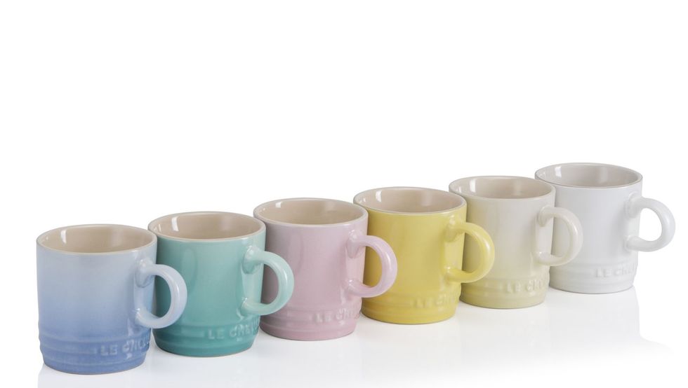 Mug, Product, Cup, Violet, Cup, Turquoise, Porcelain, Drinkware, Serveware, Tableware, 