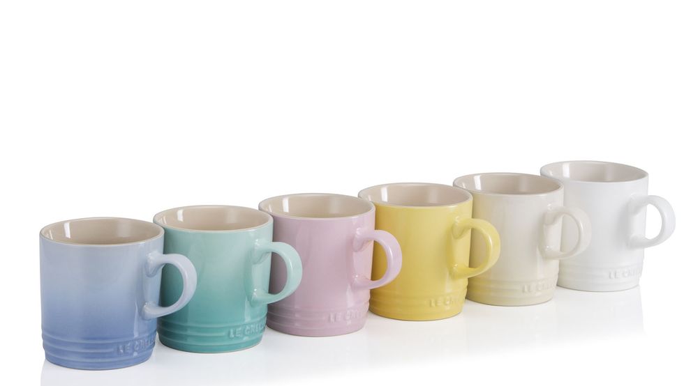 Mug, Cup, Violet, Turquoise, Product, Cup, Drinkware, Serveware, Tableware, Teacup, 