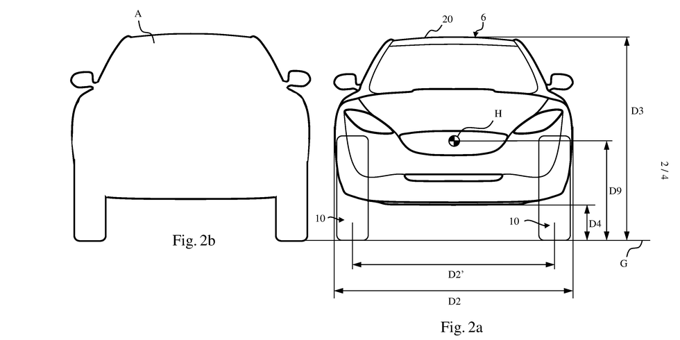 Patent Images of the Dyson Electric Vehicle