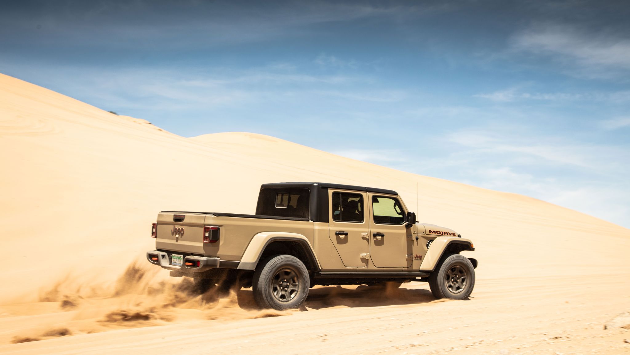 2020 jeep gladiator mojave desert test drive review in sand