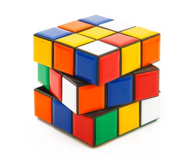 cubo de rubik descolocado