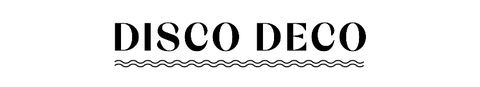 a graphic for disco deco