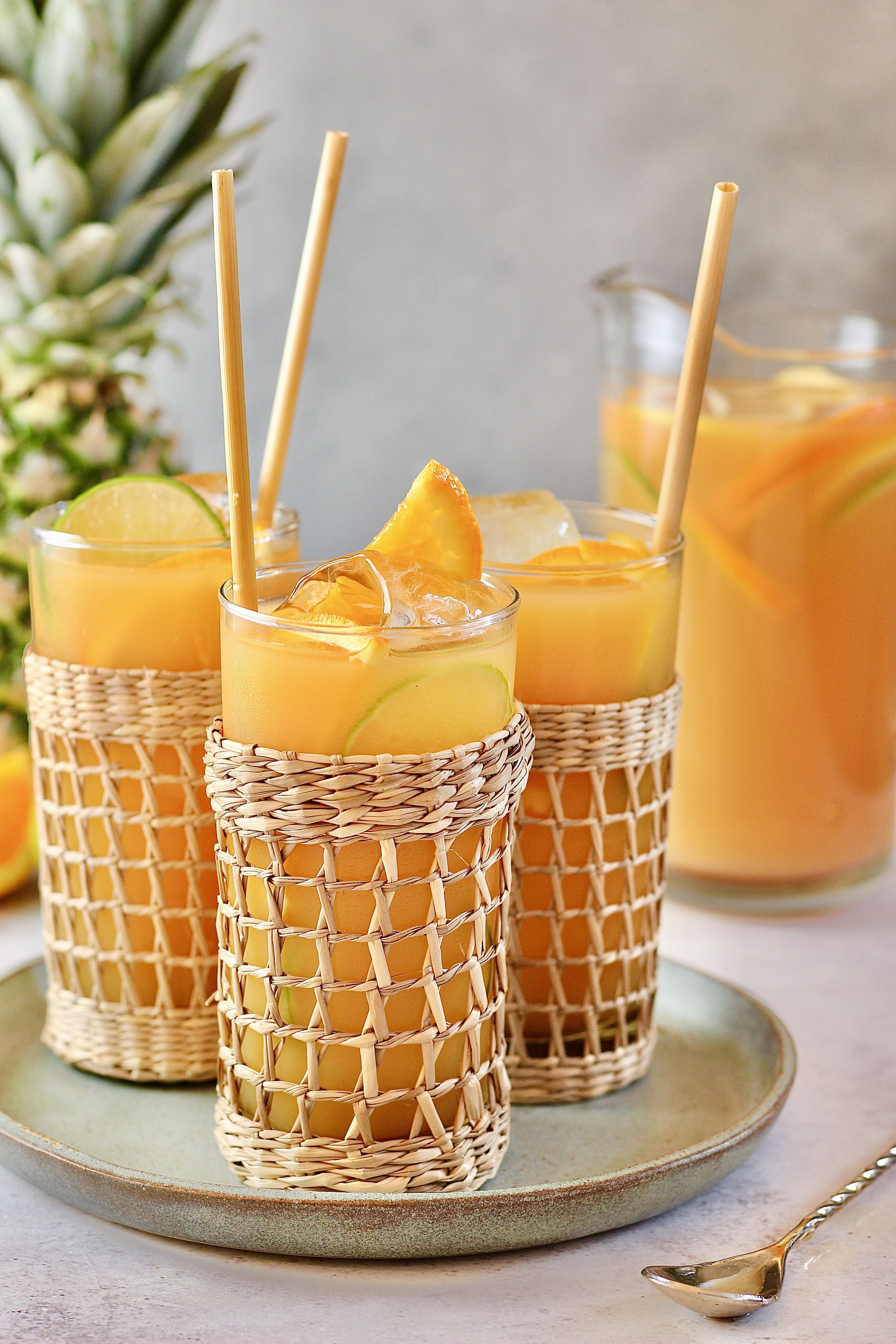 Rum orange juice outlet pineapple juice