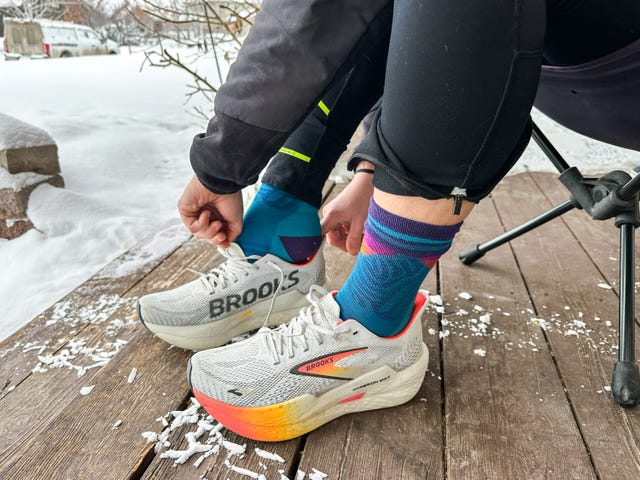 best crewlength running socks
