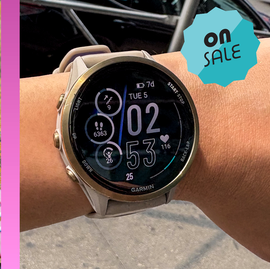 garmin labor day 2025 sale garmin watches on a rough surface side by side with a person wearing a garmin watch