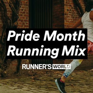 pride month calf-length running mix