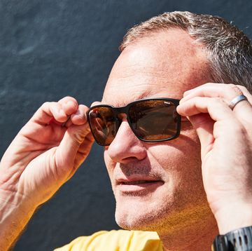 a man wearing sunglasses