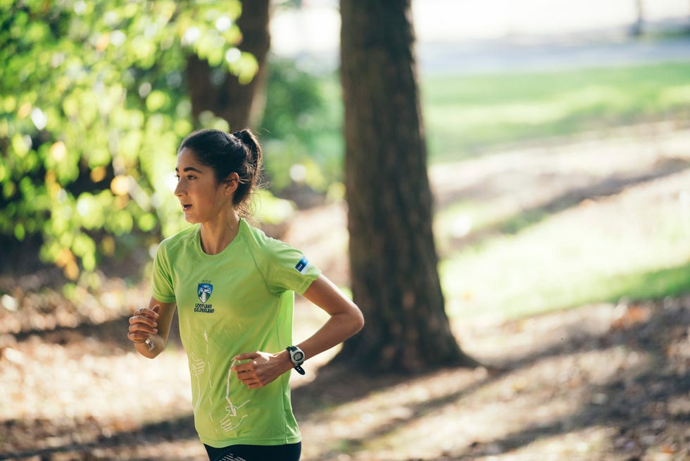 jasmijn lau hardlopen bos