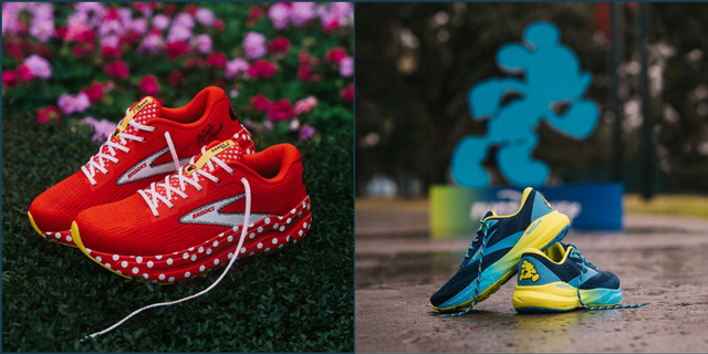 run disney brooks running shoe collaboration