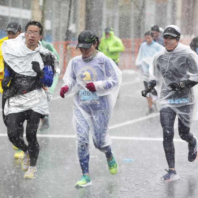 Runners Compete In The 2018 Boston Marathon